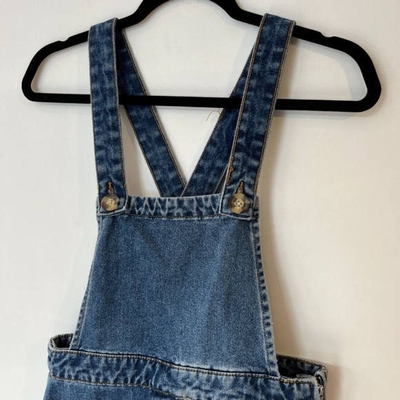 Bershka Jean Denim overall dress - Picture 2 of 11